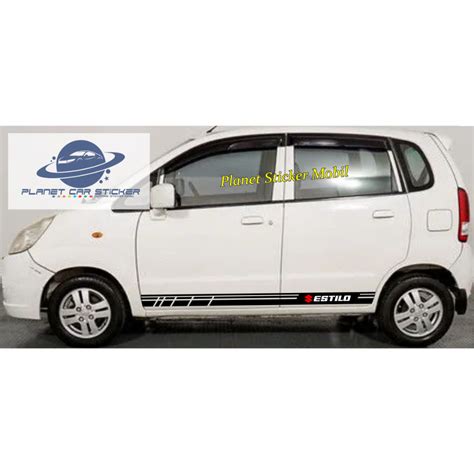 Cutting Sticker Mobil Karimun Estilo