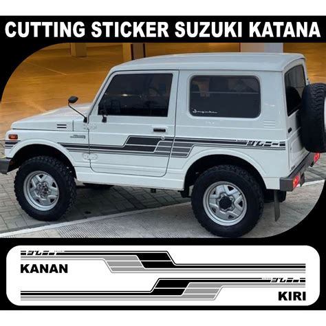 Cutting Sticker Mobil Katana