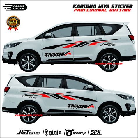 Cutting Sticker Mobil Kijang