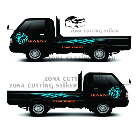Cutting Sticker Mobil L300 Terbaru