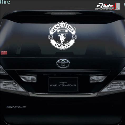 Cutting Sticker Mobil Manchester United