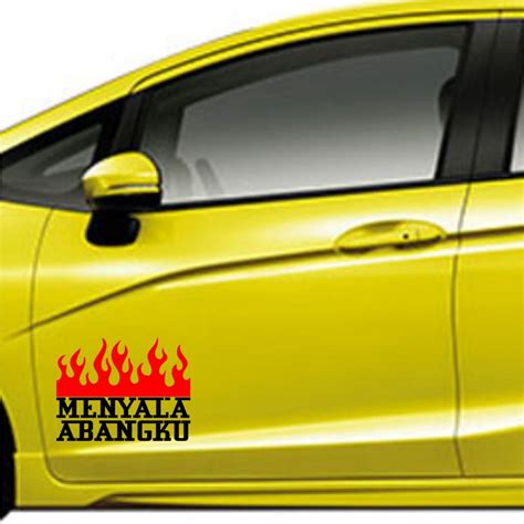 Cutting Sticker Mobil Murah