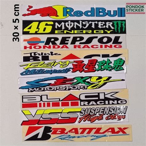 Cutting Sticker Mobil Repsol