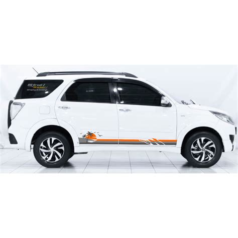 Cutting Sticker Mobil Rush Terios