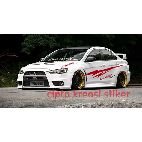 Cutting Sticker Mobil Sport