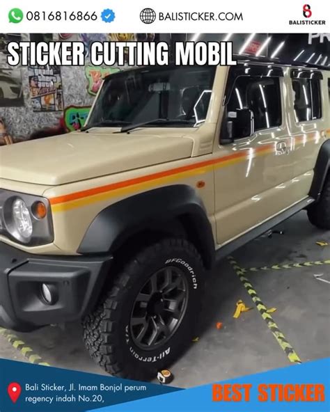 Cutting Sticker Mobil Terbaik