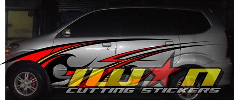 Cutting Sticker Mobil Ungaran