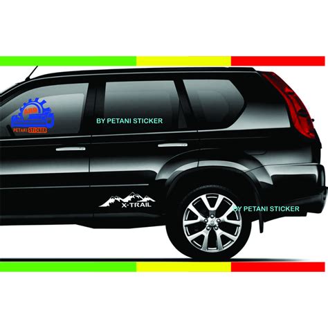 Cutting Sticker Mobil X Trail