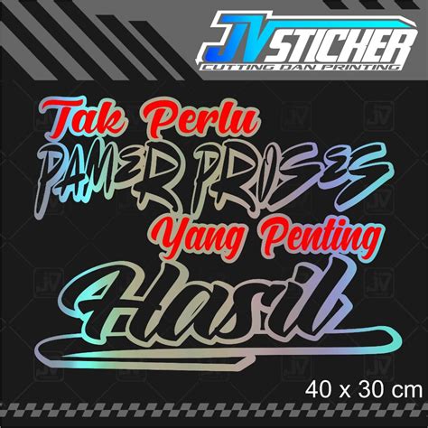 Cutting Sticker Mobil Yang Murah