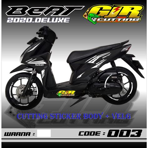 Cutting Sticker Motor Beat