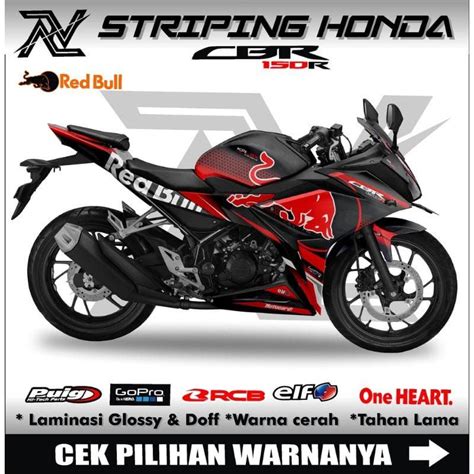 Cutting Sticker Motor Cbr 150