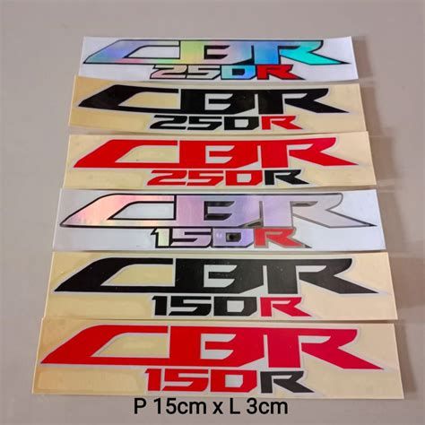 Cutting Sticker Motor Cbr150r