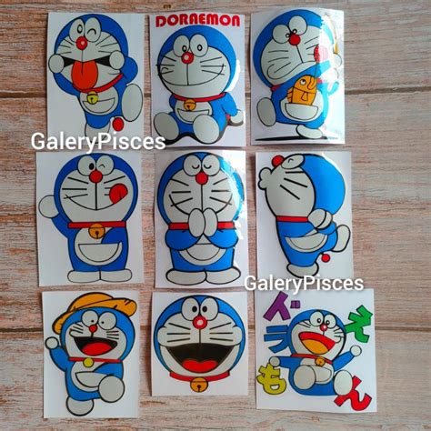 Cutting Sticker Motor Doraemon