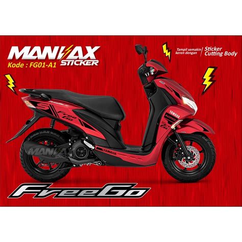 Cutting Sticker Motor Freego