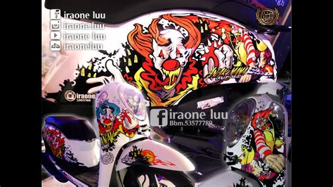 Cutting Sticker Motor Full Body