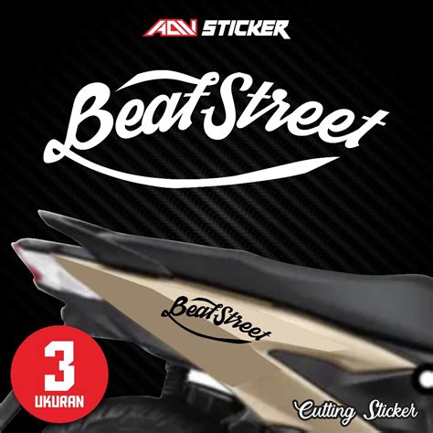 Cutting Sticker Motor Honda Beat