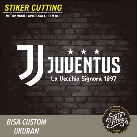 Cutting Sticker Motor Juventus