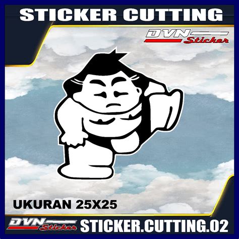 Cutting Sticker Motor Keren