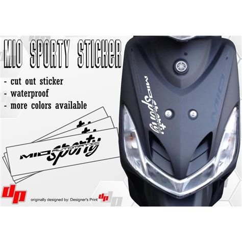 Cutting Sticker Motor Mio Sporty