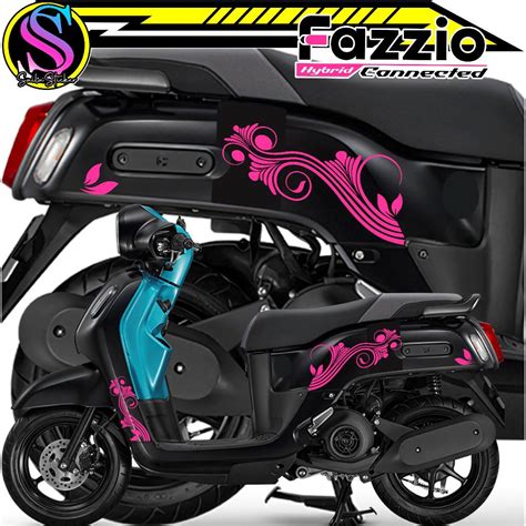 Cutting Sticker Motor Motif Batik