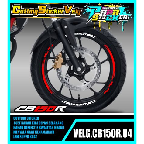 Cutting Sticker Motor New Cb150r