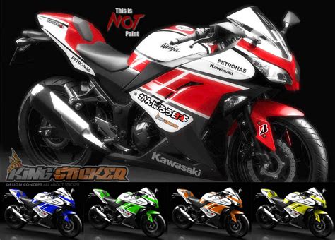 Cutting Sticker Motor Ninja 250
