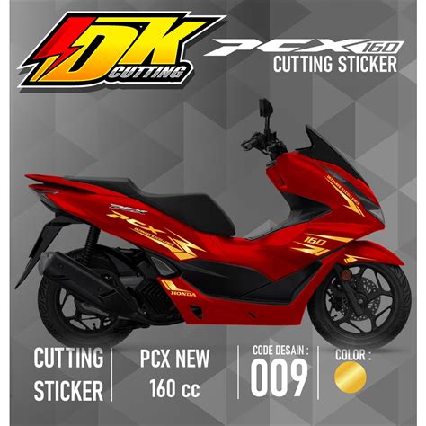 Cutting Sticker Motor Pcx