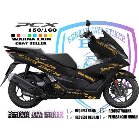 Cutting Sticker Motor Pcx 2018