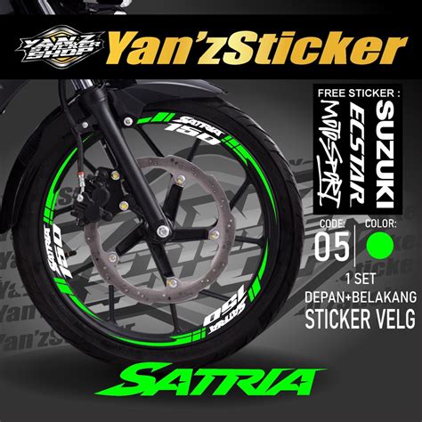 Cutting Sticker Motor Satria Fu
