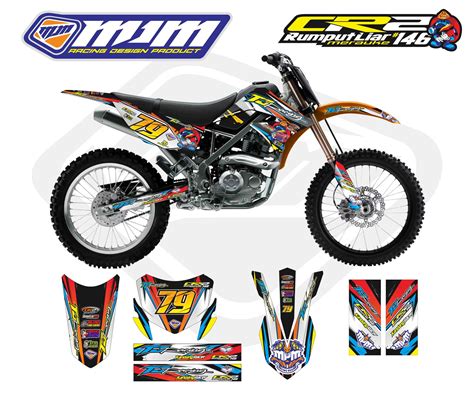 Cutting Sticker Motor Trail