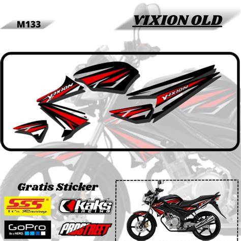 Cutting Sticker Motor Vixion 2012
