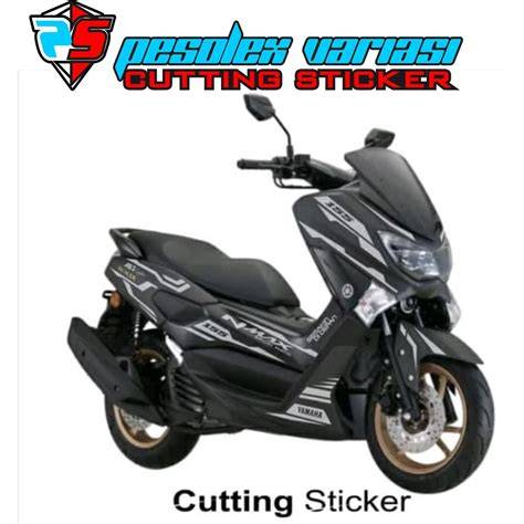 Cutting Sticker Nmax Hitam Doff