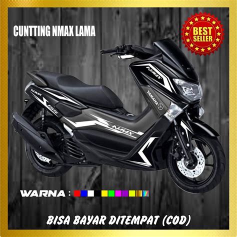 Cutting Sticker Nmax Putih 2019