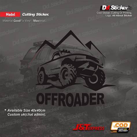Cutting Sticker Offroad