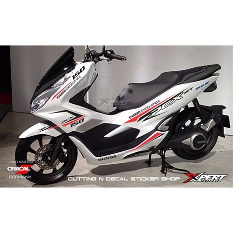 Cutting Sticker Pcx 2018 Putih