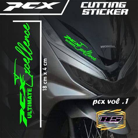 Cutting Sticker Pcx 2019