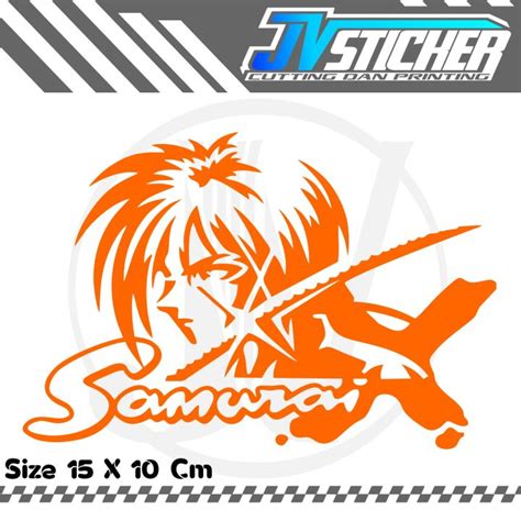 Cutting Sticker Samurai X