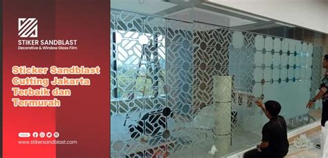 Cutting Sticker Sandblast