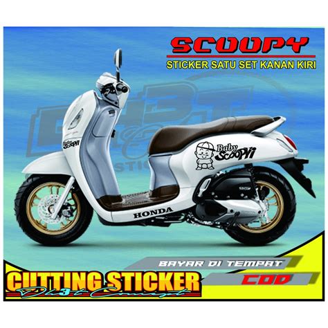 Cutting Sticker Scoopy