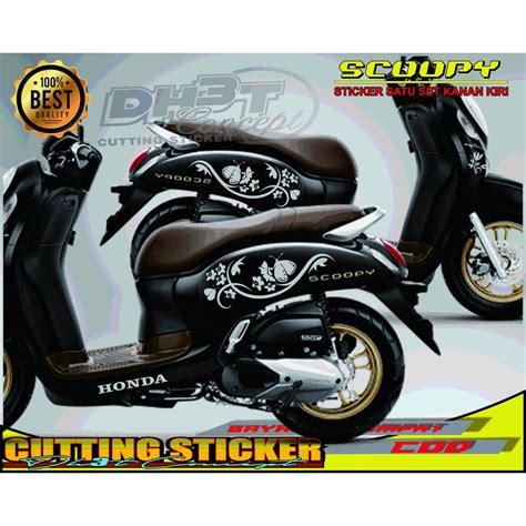Cutting Sticker Scoopy 2020