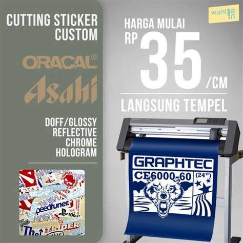 Cutting Sticker Tokopedia