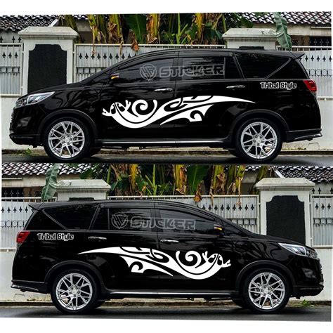 Cutting Sticker Tribal Mobil