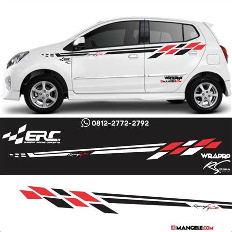 Cutting Sticker Untuk Mobil Warna Hitam