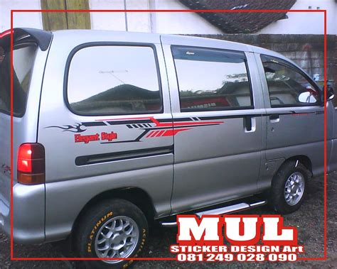 Cutting Sticker Untuk Mobil Warna Silver