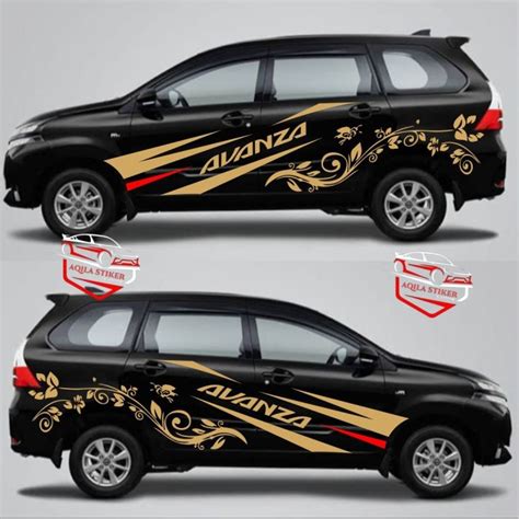Cutting Sticker Untuk Mobil Xenia
