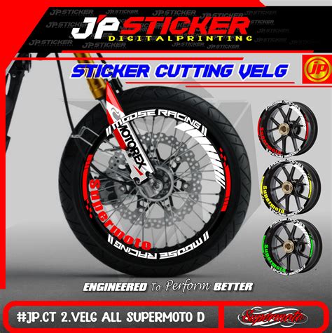Cutting Sticker Untuk Supermoto