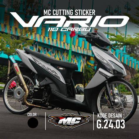 Cutting Sticker Vario 110