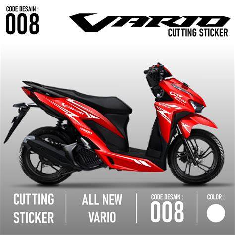 Cutting Sticker Vario 125