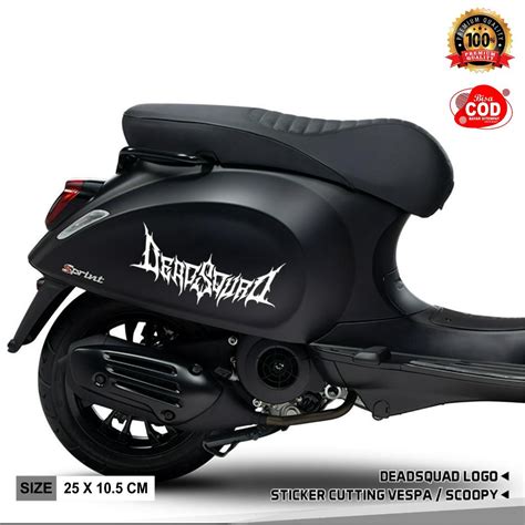 Cutting Sticker Vespa Lx