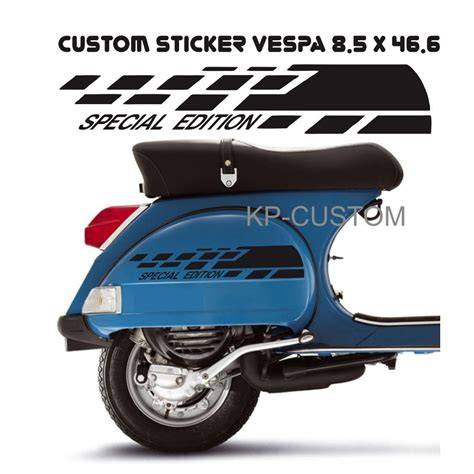 Cutting Sticker Vespa Px
